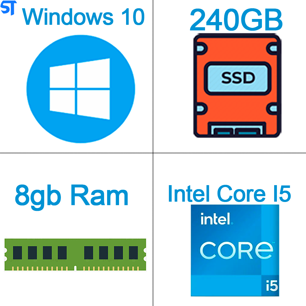 Mini Pc Positivo Master C600 Minipro I5 8gb SSD 240gb Wi-fi